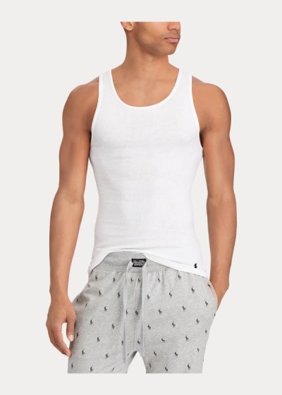 Men's Polo Ralph Lauren Classic 3-Pack Tank Tops | 637521PVR